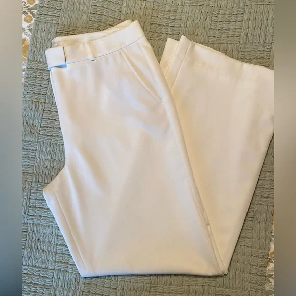 White House Black Market Luna Wide Leg Trousers size 12 - Picture 1 of 9